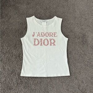 Christian Dior タンクトップ USA 8 Christian Dior タンクトップ USA 8